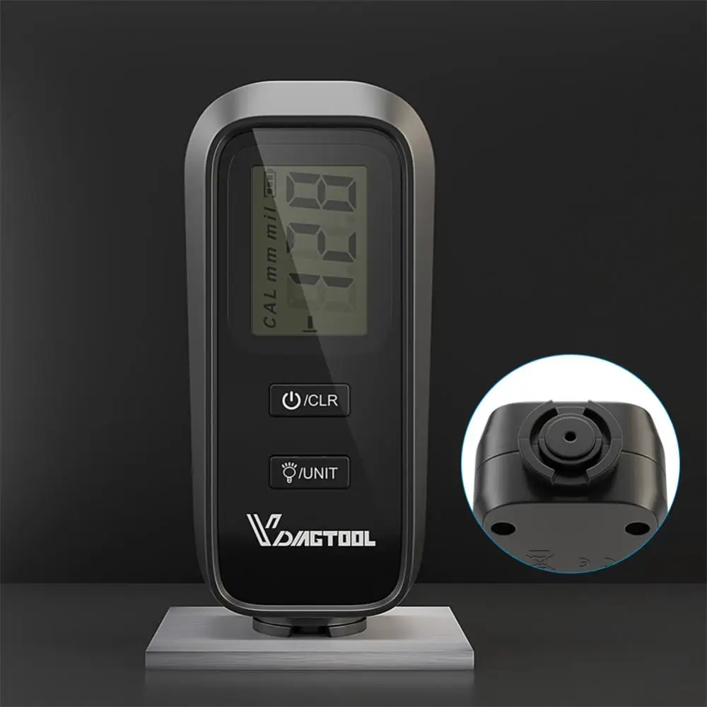 

VC100 Digital Backlight LCD Film Thickness Meter Car Paint Tester Car Paint Thickness Tester Coating Thickness Gauge Car Tools