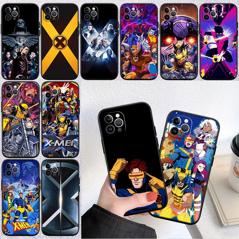 Чехол для телефона KH38 X-Men Samsung Galaxy Note 8 9 10 20 Ultra Lite Plus A03 A06 A16 A11 M21 M35 J7 J8 Prime Core Pro Quantum 2