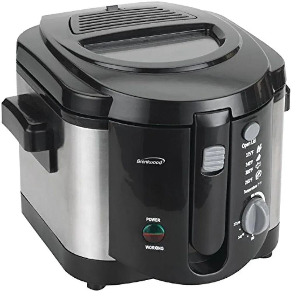 

Brentwood Electric Appliances DF-720 8-Cup Deep Fryer, Silver