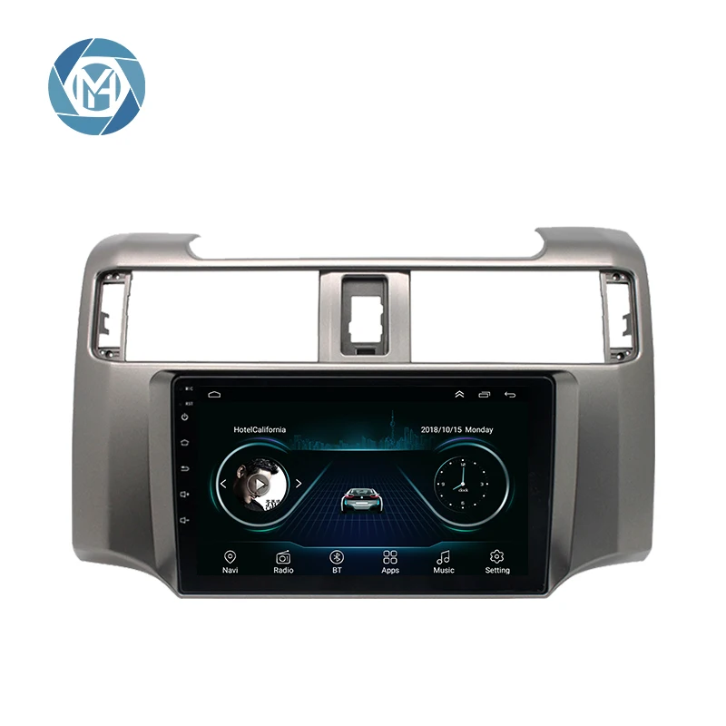 

9 Inch 2.5D Screen Android Car Player 2 Din Navigation Stereo For Toyota 4Runner GPS WIFI BT Rear View Camera