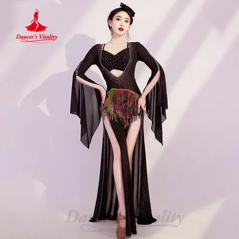 Женский костюм для танца живота Dancer's Vitality Балади из хлопка и спандекса