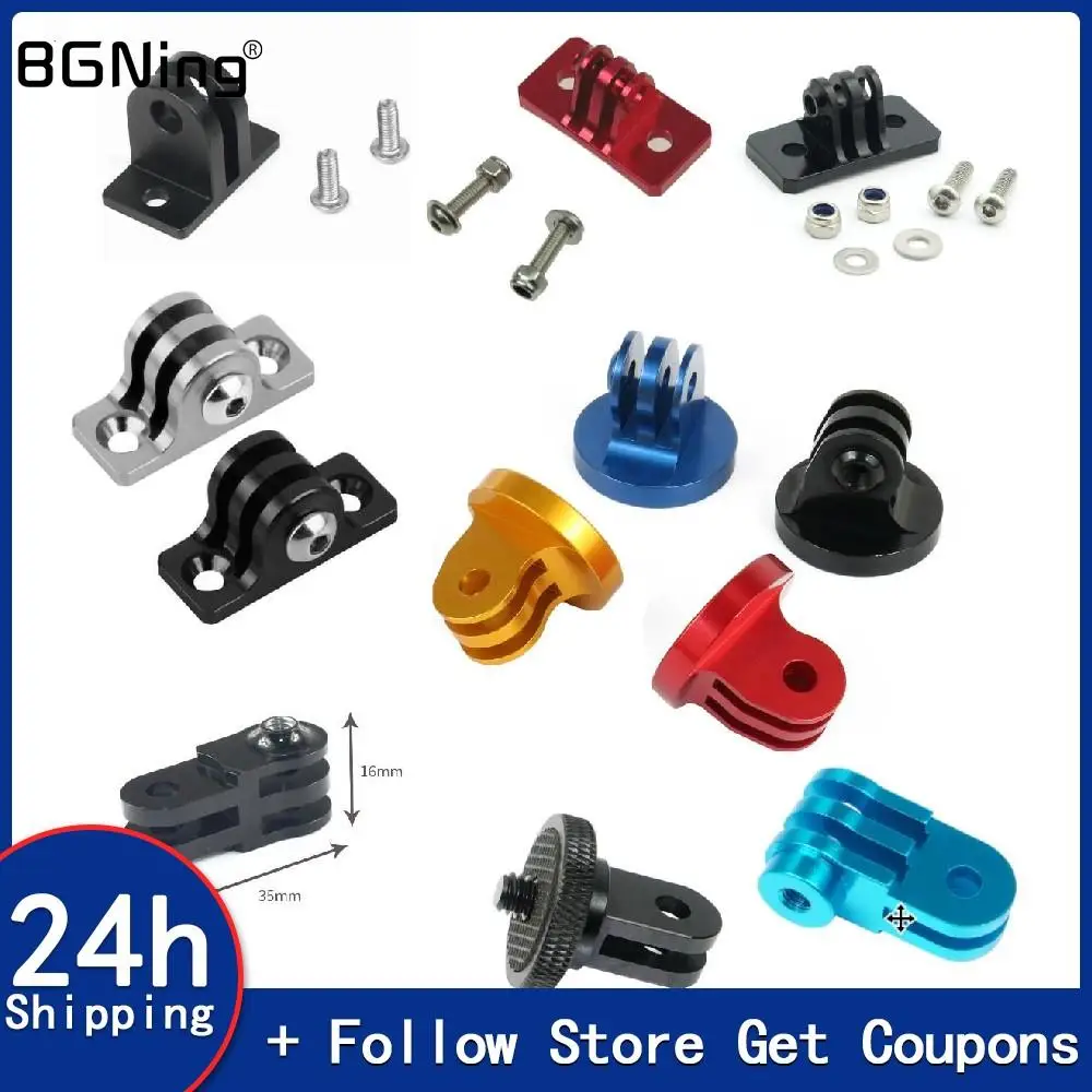 

Mini Tripod Mount Extension Bike Connector Holder Adapter Fixed Seat Base For GoPro 10 9 8 7 Insta360 One X Yi Action Camera