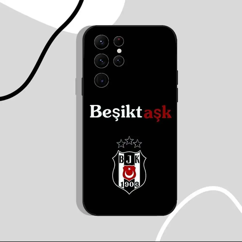 Фото Модный чехол для телефона B-Besiktas BJK Turky для Samsung S10, S21, FE, S21, S26, S25, S24, S23, Ultra, S9, S22, Plus, черный, противоударный, из ТПУ №2