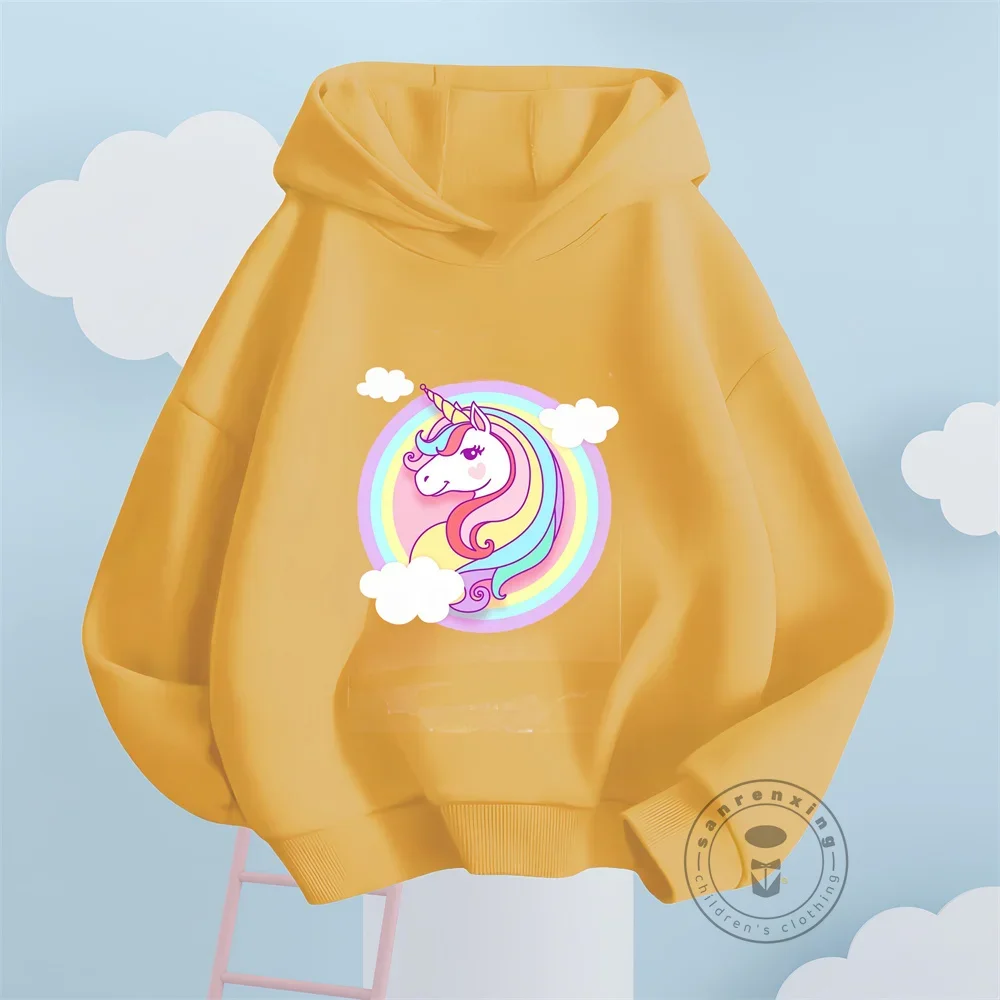 Детская толстовка с длинным рукавом на возраст 2-16 лет