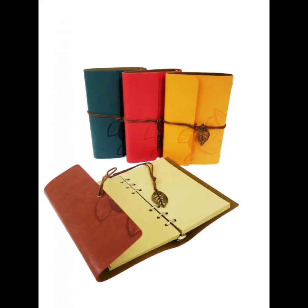 

Сувенирная книга с узором листьев, декоративный подарок