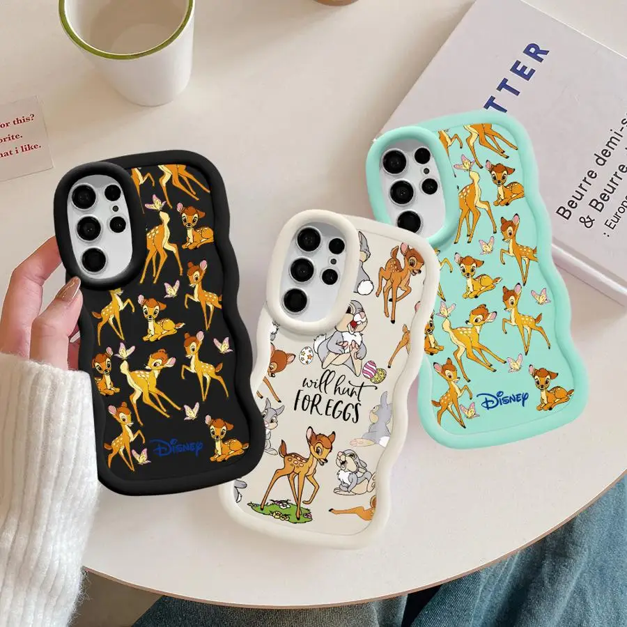 Disney Bambi Phone Case for Vivo Y02 Y02S Y03 Y15S Y16 Y17 Y17S Y18 Y20 Y20S Y20i Y21 Y21S Y21A Y22S Y27 4G Y28 5G Cover