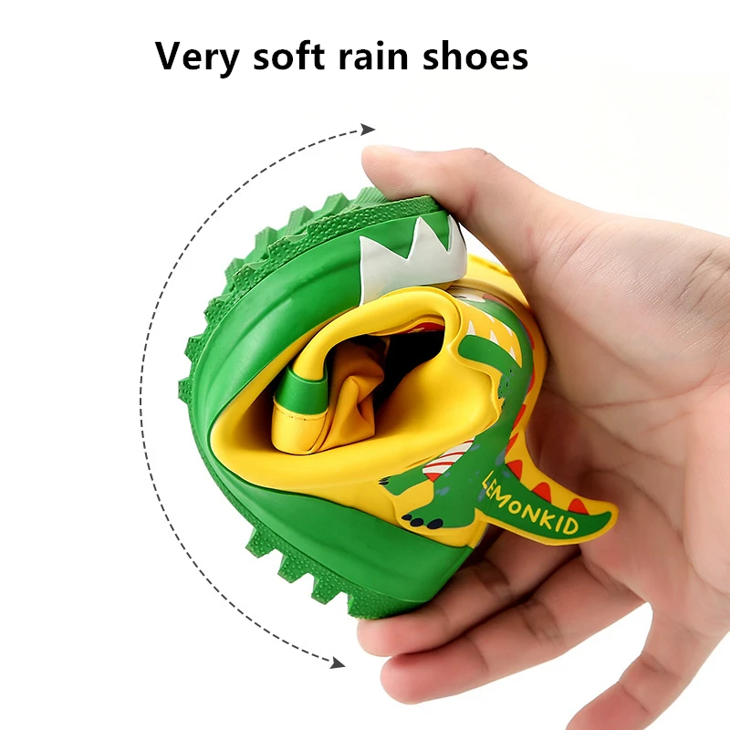 Children Raincoat Mating Rain Boots Unicorn Rain Boots Kids Boy Girls Rubber Boots For Children Non-slip Baby Water Shoes
