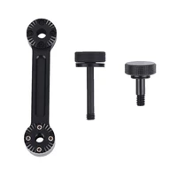 black extended arm assembly aerospace aluminum cnc for dji osmo pro