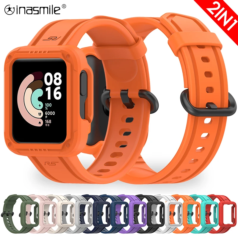 Силиконовый ремешок для смарт-часов Redmi Watch 2 Lite Correa Mi poco