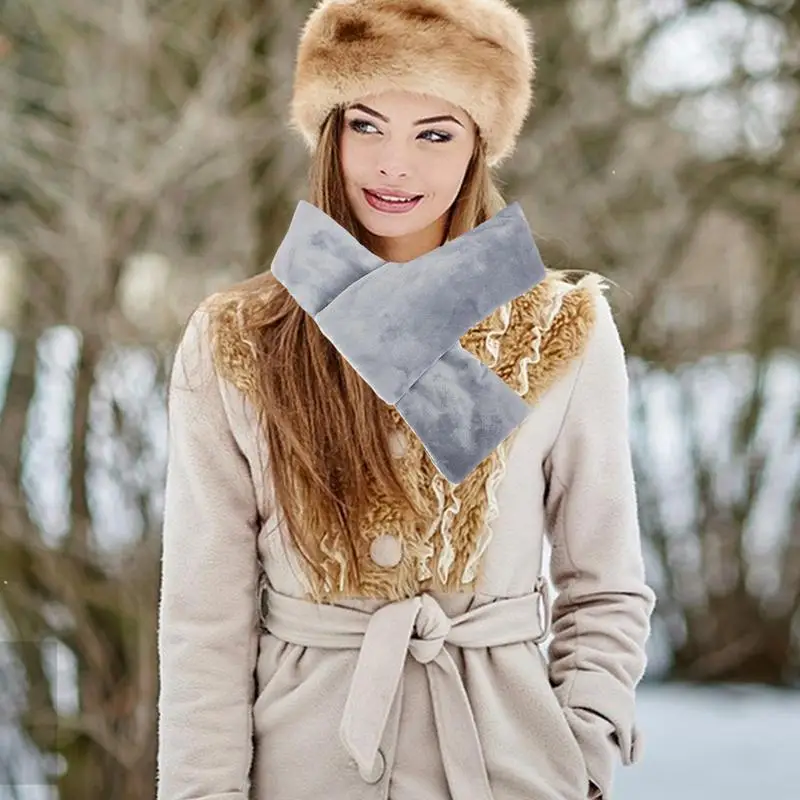 Зимний шарф с электрическим подогревом регулируемой температурой USB зарядкой