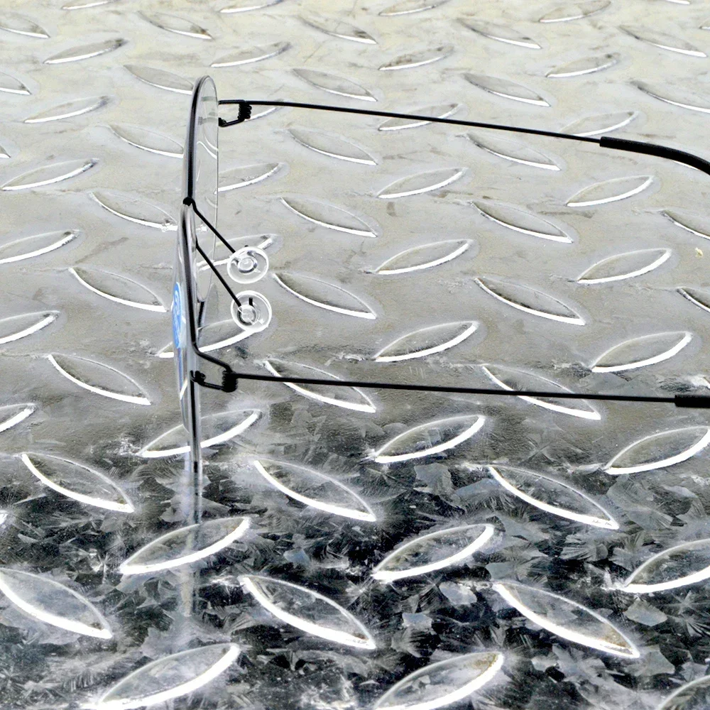 Screwless Titanium Alloy Retro Simplicity Handcrafted 12-layer Coated Lens Round Reading Glasses +0.75 to +4 Includes PU Case