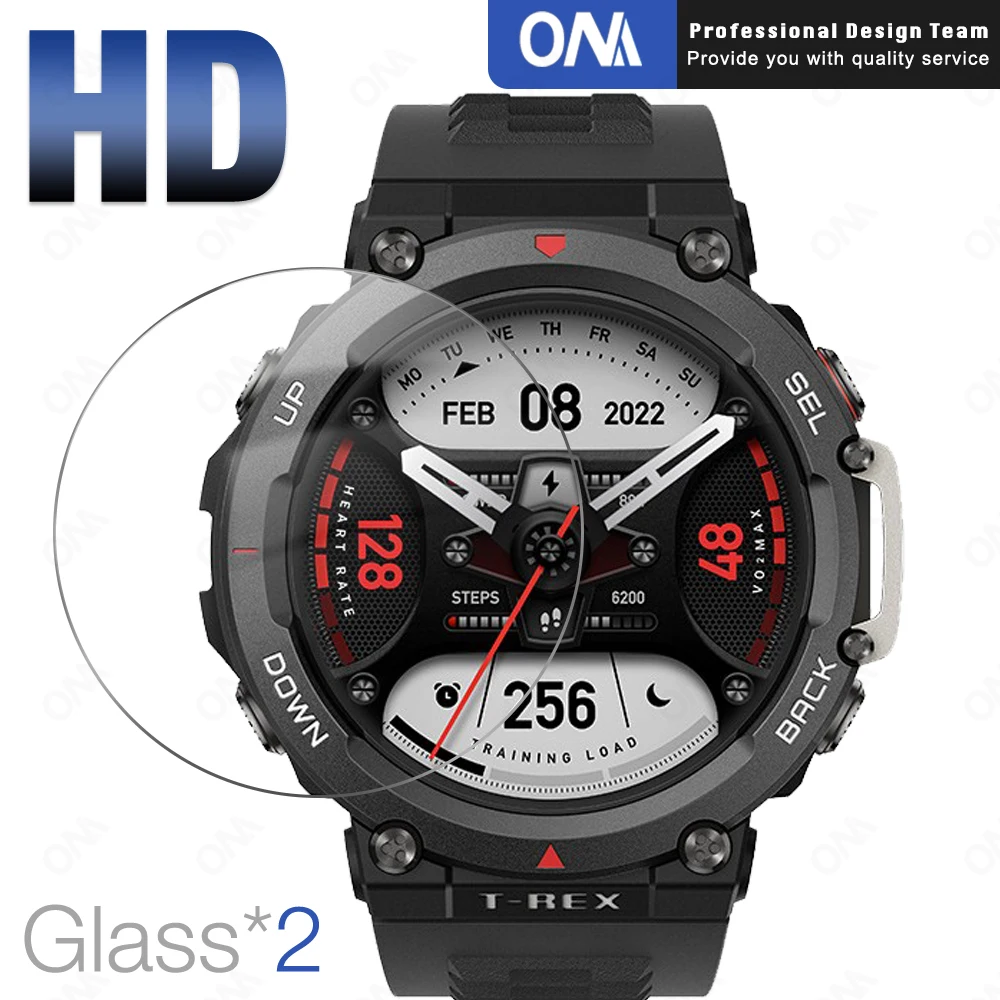 2-в-1 защитный чехол + Защитное стекло для экрана Amazfit T Rex 2 TRex Смарт-часы бампер