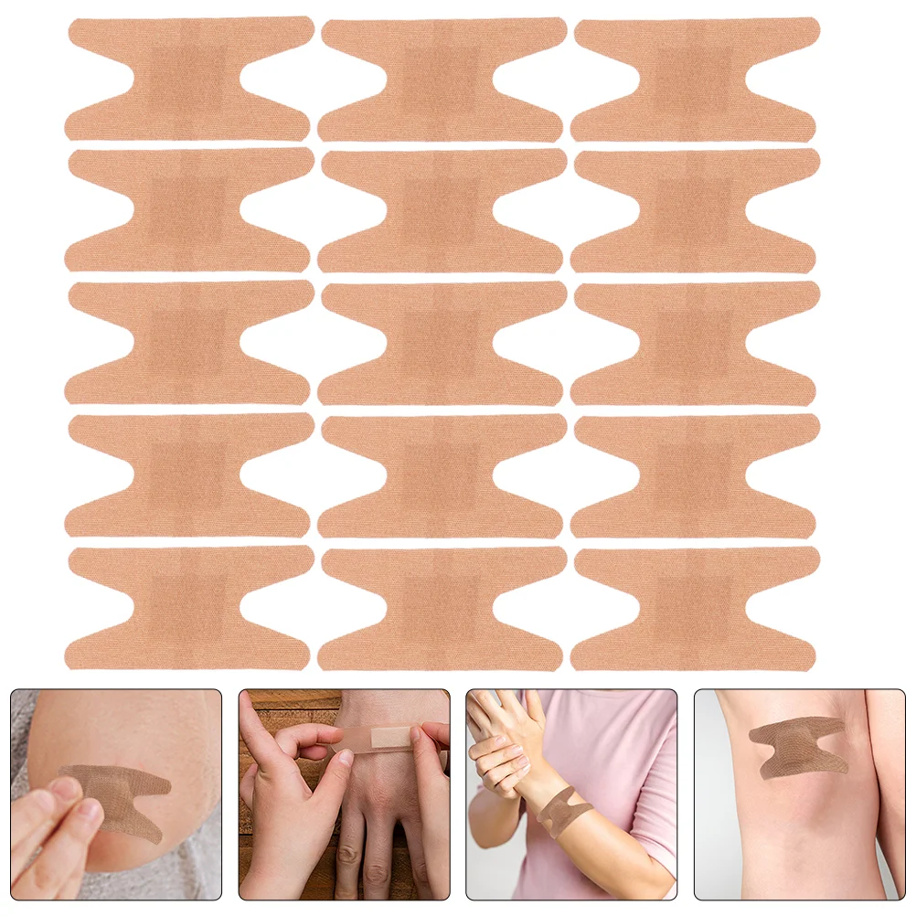 

50pcs Adhesive Bandages Water-proof Elastic Adhesive Bandages Breathable Fingertip Woundplast