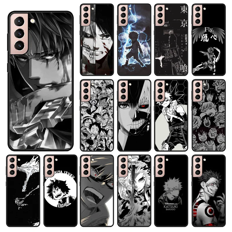 

Anime Comic Demon Titan Deku Phone Case for Samsung Galaxy S23 S22 S20 Ultra S20 S22 Plus S21 S10 S9 Plus S10E S20 FE Funda Capa