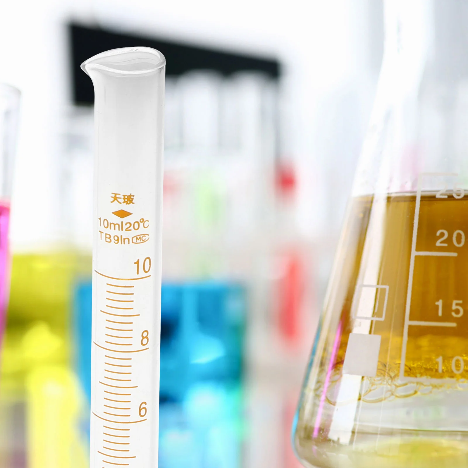 3 шт. набор для экспериментов мерные стаканчики жидкости лабораторное устройство