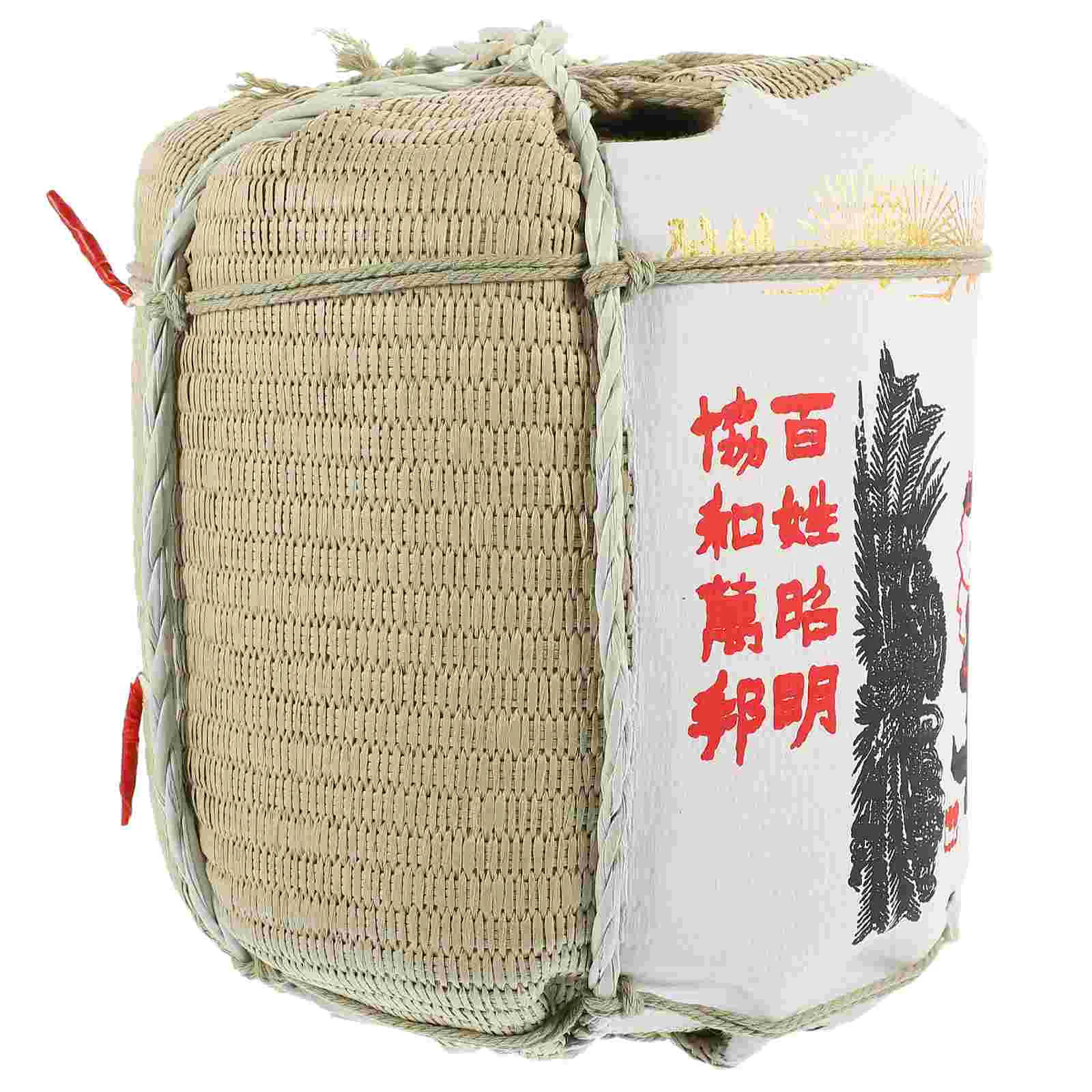 Японская бочка саке украшение из пенопласта модели виски стильные декоративные