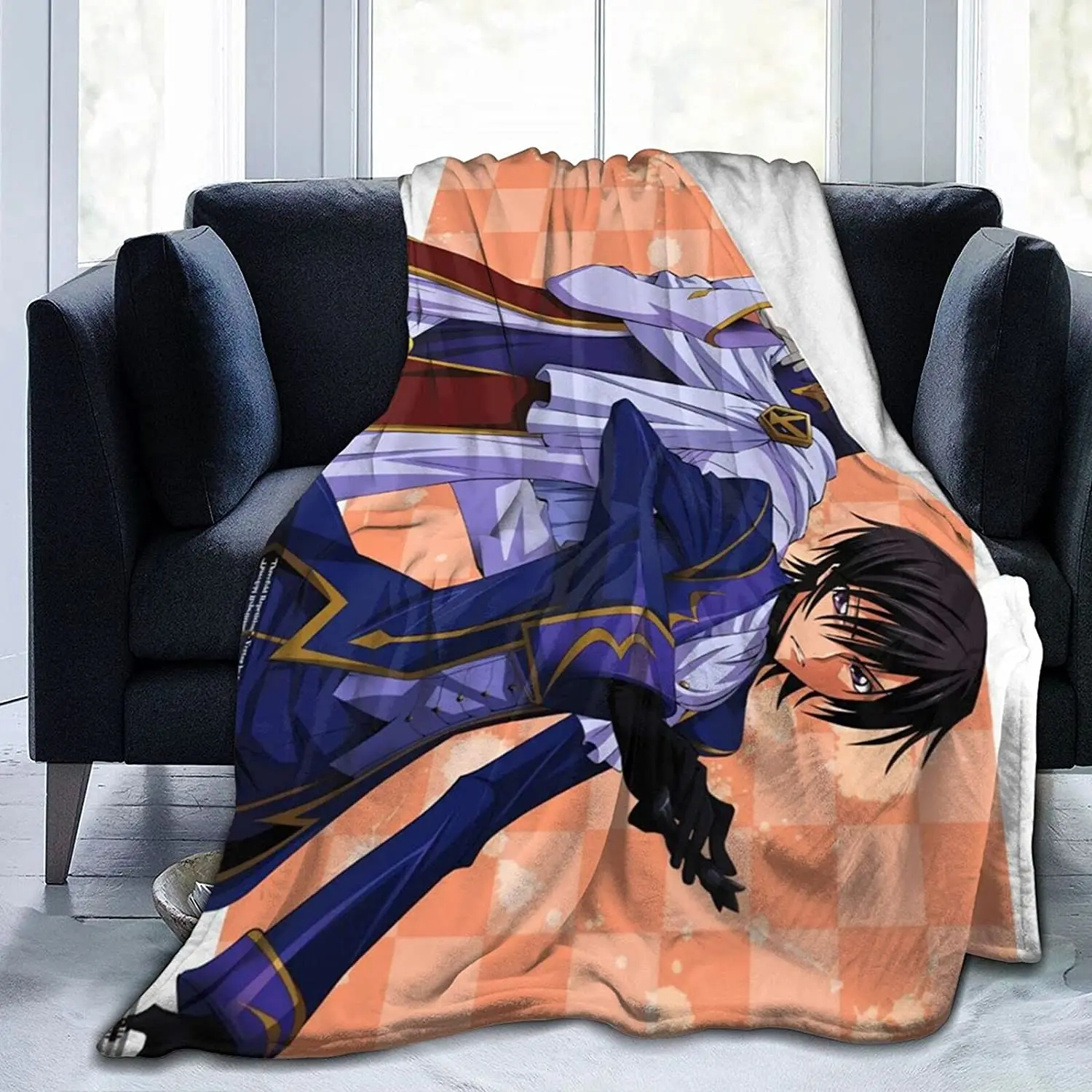 

Schneizel El Britannia Fluffy Soft and Comfortable Blanket, Anime Warm Embrace of Sympathy