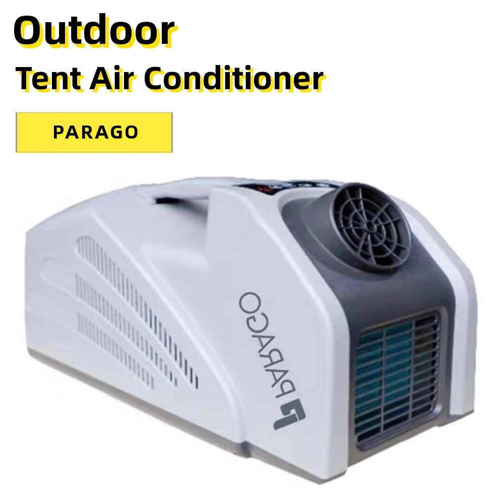 

Портативный Мобильный кондиционер PARAGO для дома и улицы, палатка для пикника и кемпинга, компрессор, охлаждение, авто, для использования на колесах