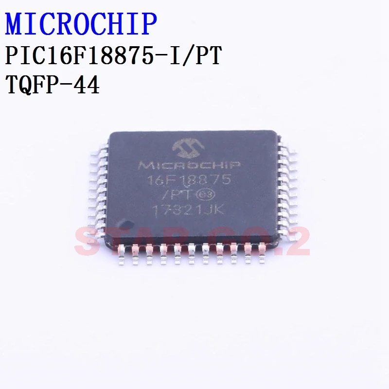 

2PCSx PIC16F18875-I/PT TQFP-44 MICROCHIP Microcontroller