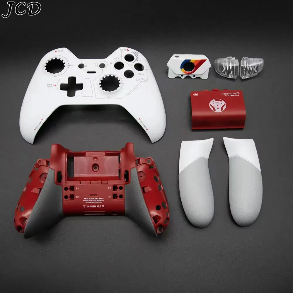 

JCD For XBox One Elite Controller Series 1 Gamepad Handle Left Right Grip Battery Cover LT RT Button Inner Bracket Accessories