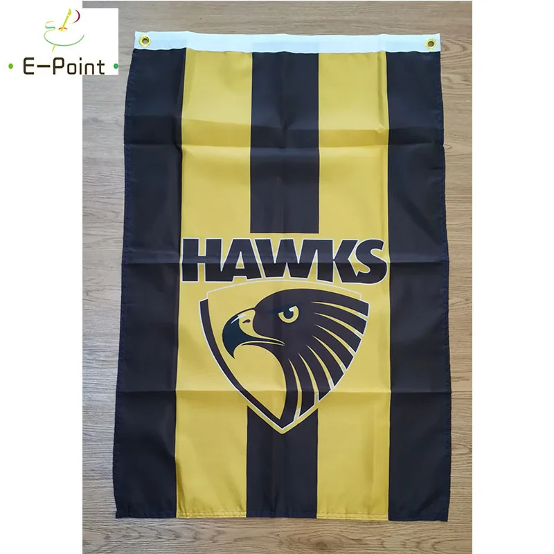 

Australia AFL Hawthorn Hawks Football Club Flag 3ft*5ft (90*150cm) Size Christmas Decorations for Home Flag Banner Gifts