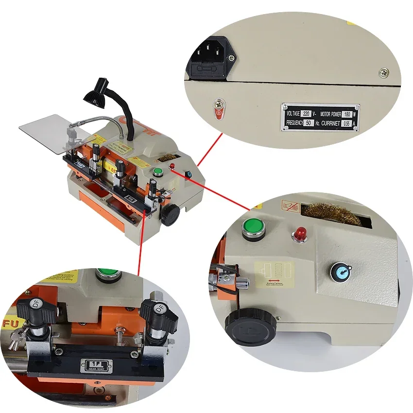 Машина для резки ключей 100E1 180 Вт 220 В/110 В