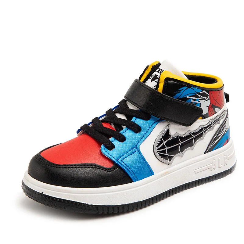 

Children Shoes For Boys Sneakers Girls Casual Shoes Leather Anti-slippery Hook&Loop Tenis Infantil Sports Running Shoe