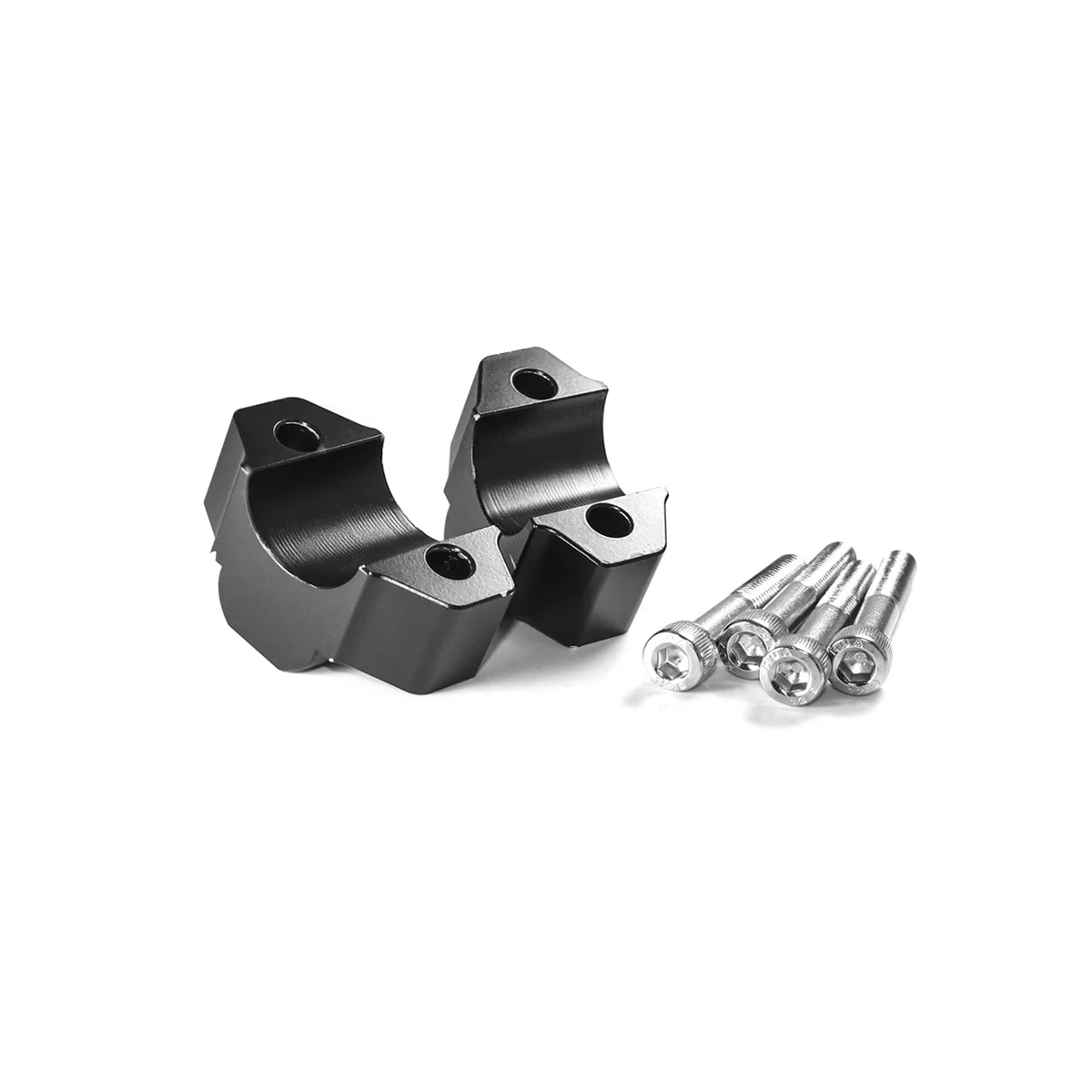 

Handle Bar Riser Clamp Extend Handlebar Adapter Mount for Yamaha XT1200Z Super Tenere XTZ1200 XTZ 1200 2014- (Black)