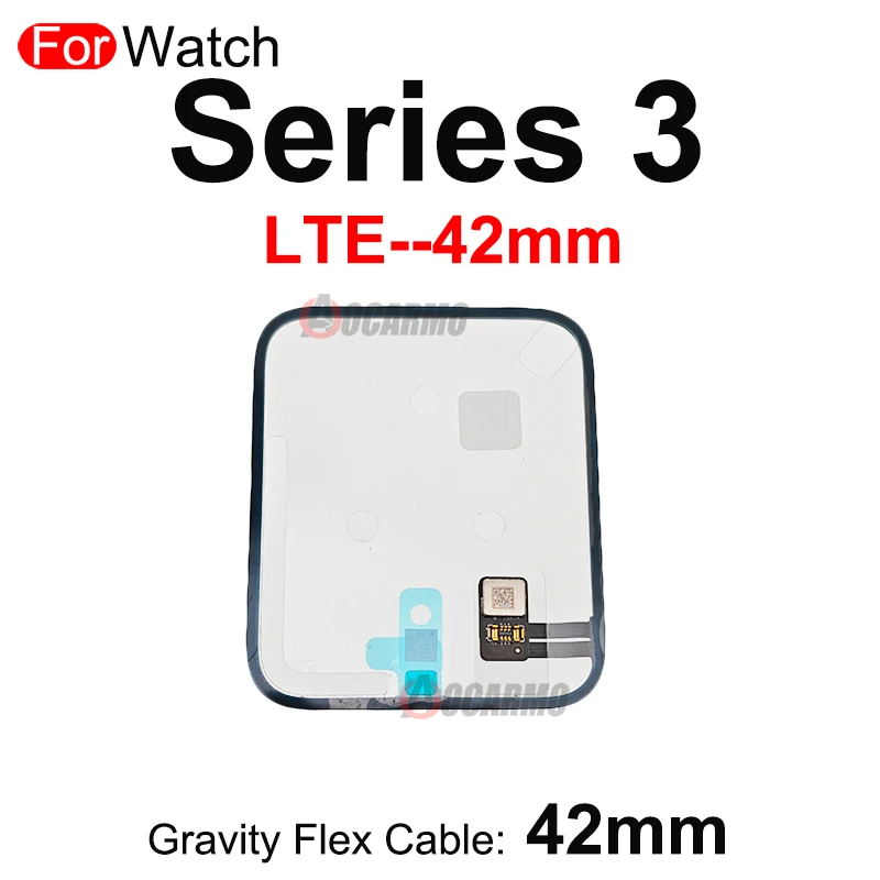 Фото Aocarmo для Apple Watch Series 3 S3 38 мм 42 мм, версия GPS LTE, гибкий кабель для подключения 3D-датчика гравитации, запчасти для ремонта №5