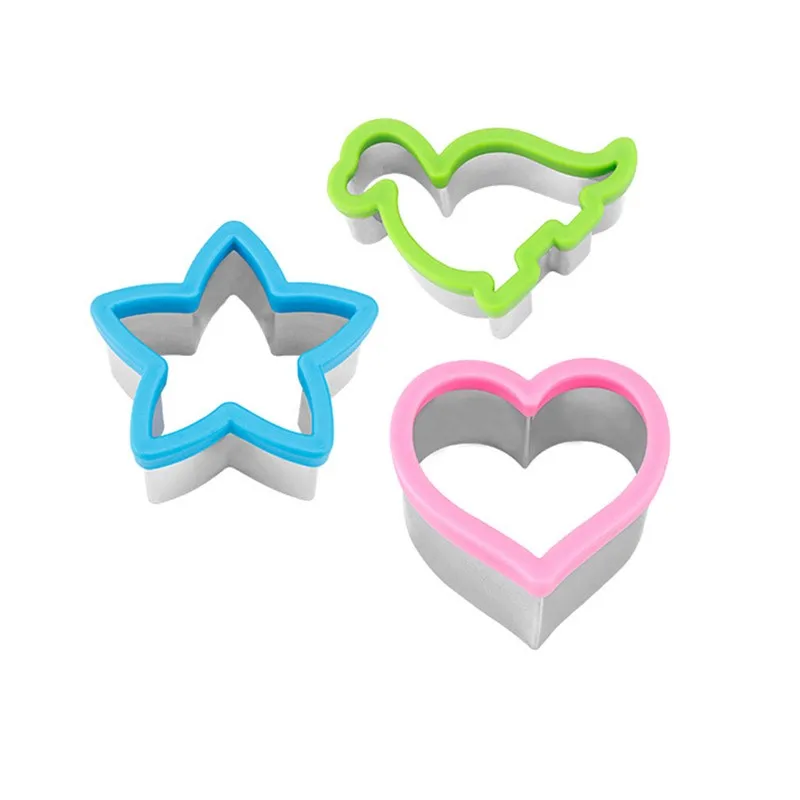 

Новый и высококачественный мультяшный сэндвич-резак из нержавеющей стали, зеркальная форма для торта, резак для овощей, форма для печенья