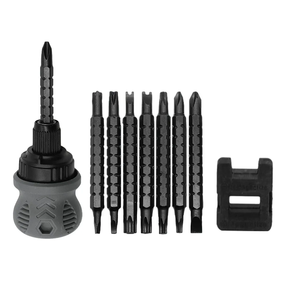 

18 In 1 Ratchet Screwdriver Set Magnetic Head Telescopic Labor-Saving Hand Tool For Various Decoration Machinery Electronics