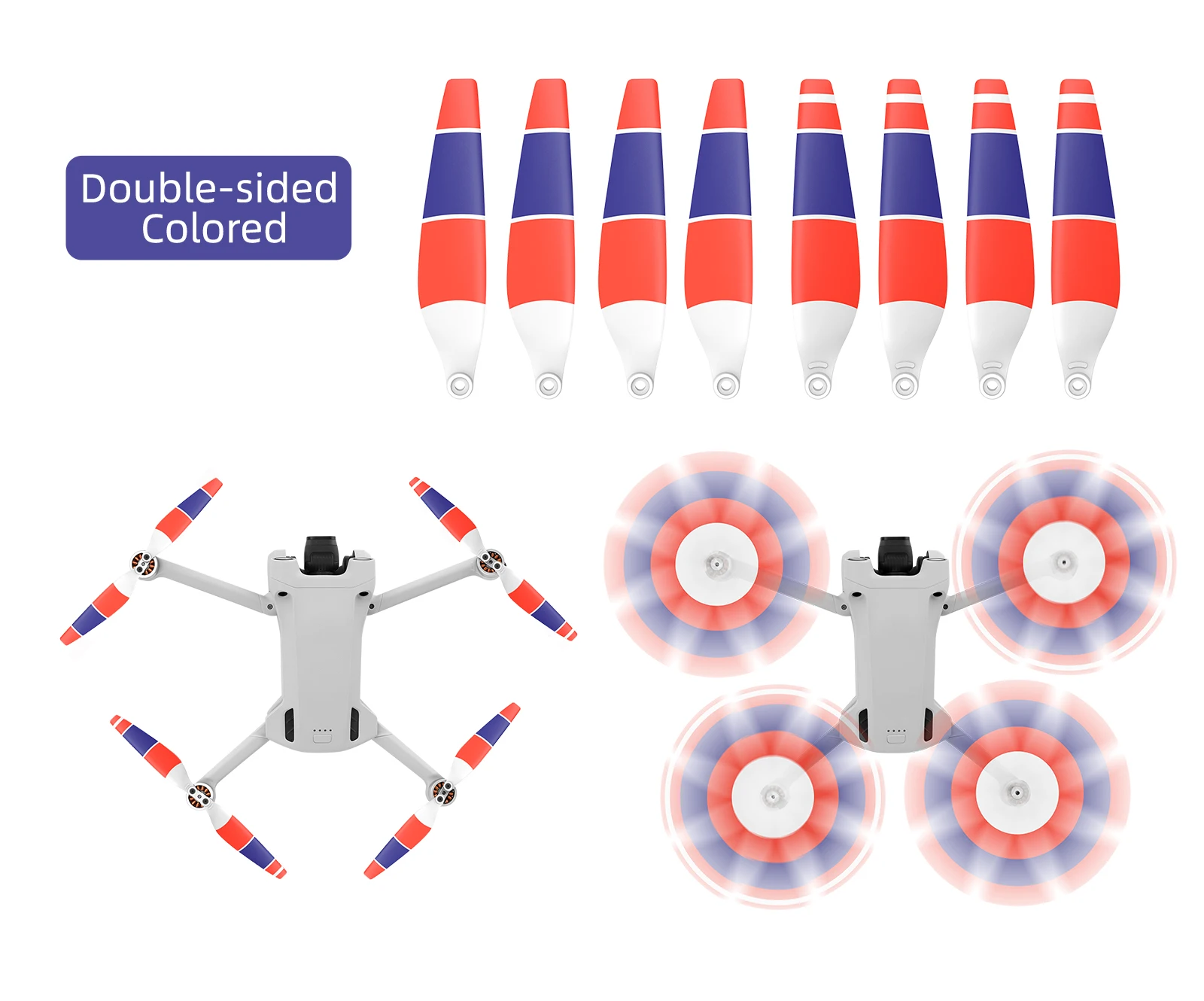 Пропеллер 6030 Для DJI MINI 3/4 PRO реквизит лезвие внешний вес крыло вентиляторы