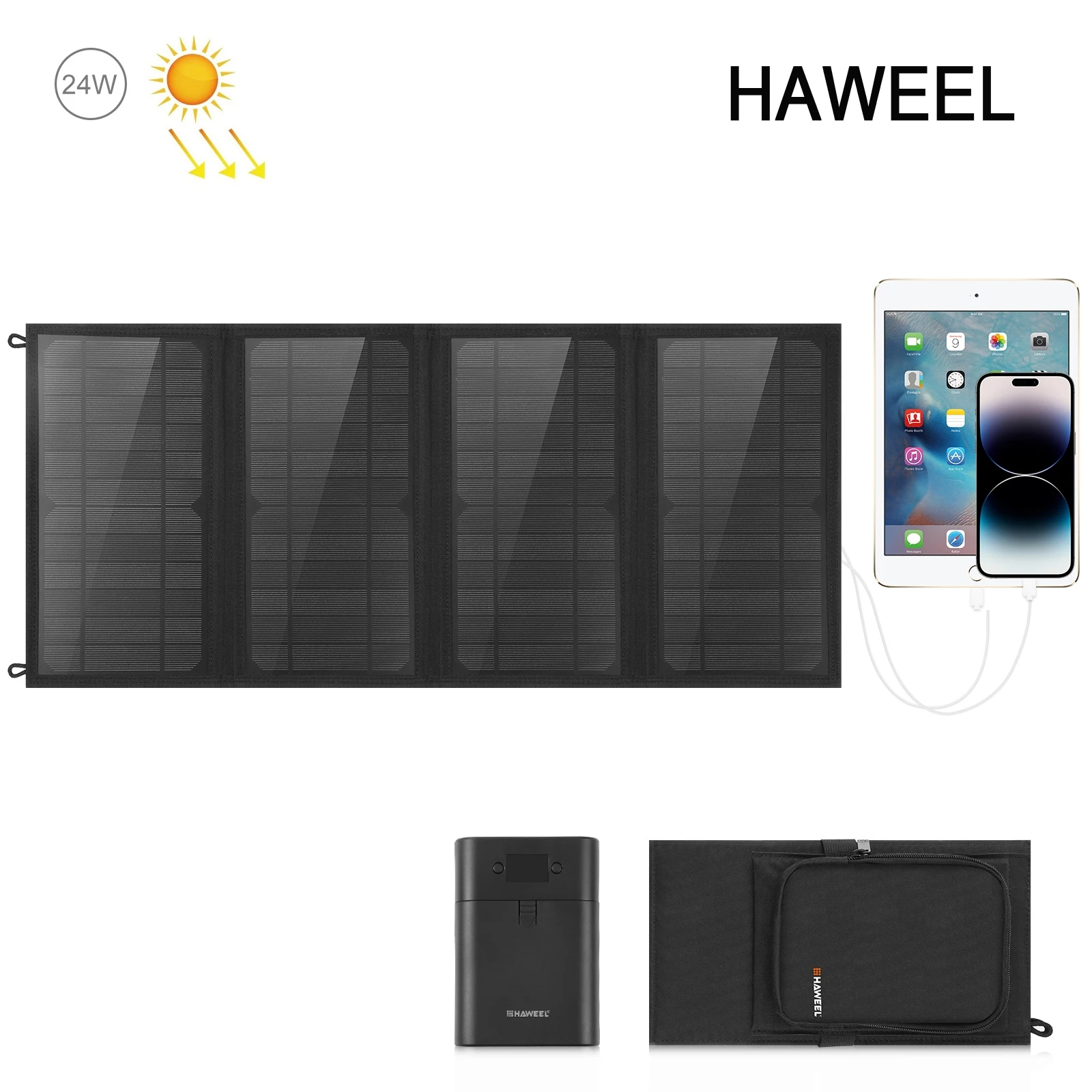 5v / 3.1a Dual Usb Type-c Ports Qc3.0 Fast Charging