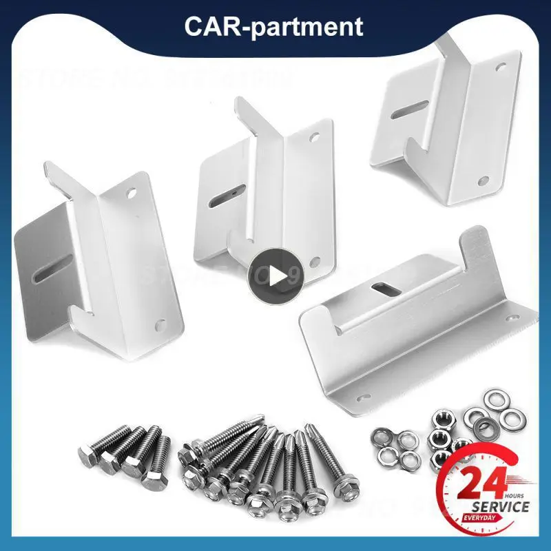 

Кронштейн Z-образный алюминиевый для солнечной панели, Монтажный кронштейн для крыши автомобиля, яхты, солнечной панели, Z-алюминиевый кронштейн, 1 комплект