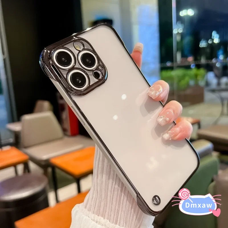 Прозрачная задняя крышка без рамки из акрила для Vivo V29E Y75 S10 V21S S9E Y73S Y200 V20 Pro V15 Z5X Nex 3