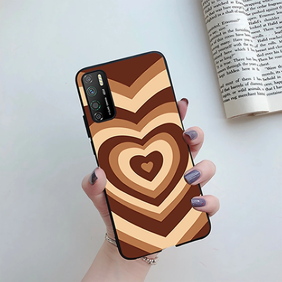Для Infinix Note 7 Lite X656 мягкий силиконовый мультяшный милый чехол с цветочным рисунком