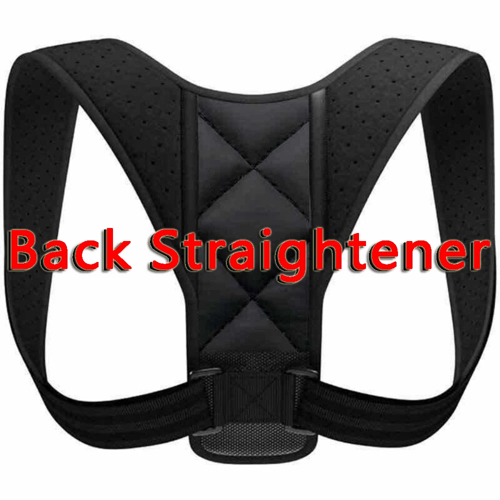 Back Strecher Support Belt Medical Adjustable Posture Corrector Corset Neck Stretcher Accessories Waist Straightener Lumbar Care