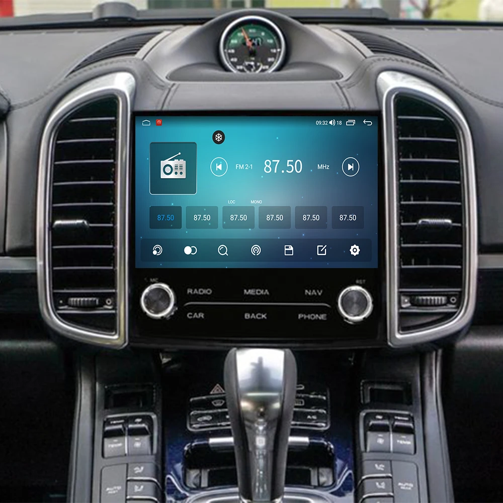 Фото 7-дюймовый экран, Android 13, GPS-навигация, автомагнитола с CarPlay для Porsche Cayenne 2010-2017, мультимедийный проигрыватель, аудиосистема с DSP. №3