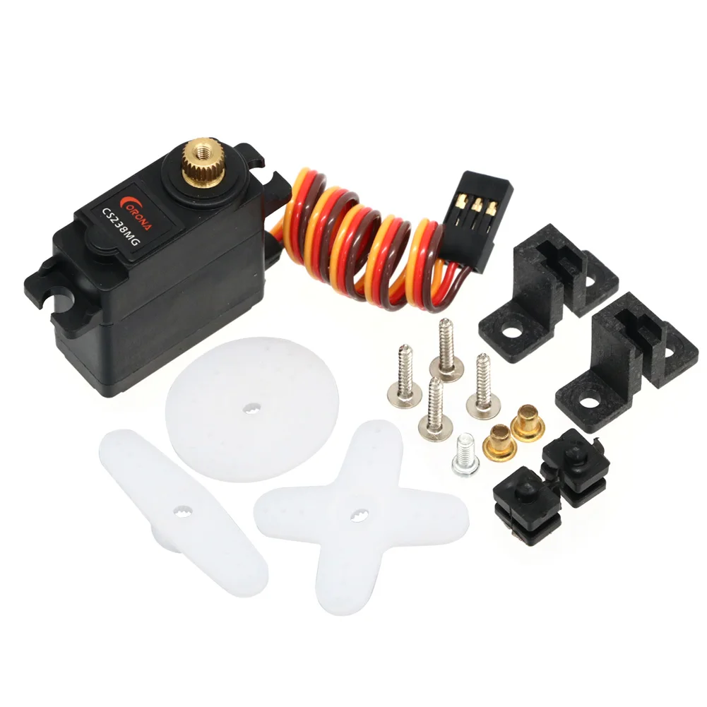 1/2/4 шт. Corona CS238MG CS-238MG 6-7 4 В 6 кг металлическая шестерня стандартный цифровой