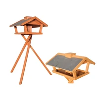 factory direct bird feeders with stand wooden bird table for sale