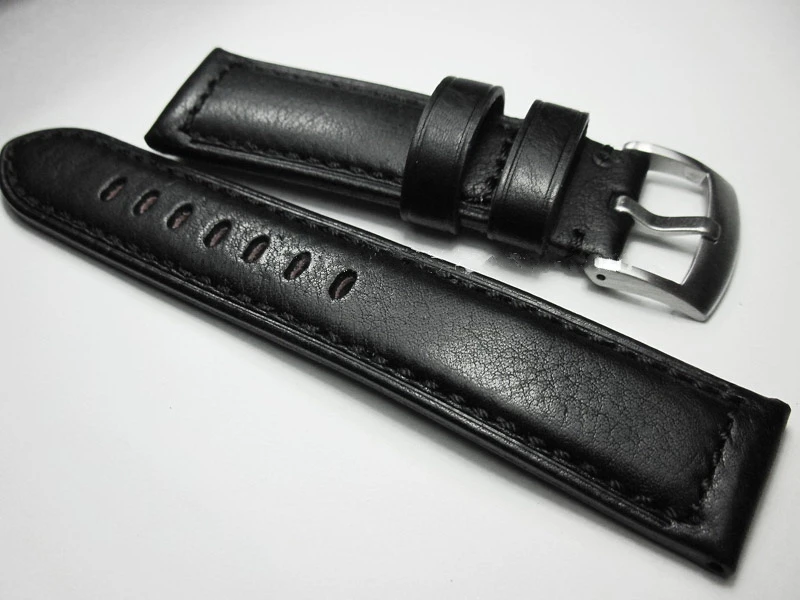 

20mm 21mm 22mm 24mm 26mm Handmade Genuine Leather Watchband Watch Bracelet classic high quality for PAM Wristwatch Strap belt