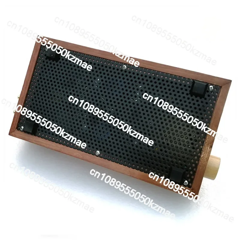 6N8P 6SN7 tube preamplifier 6Z5P bile rectifier solid wood box hifi front preamp frequency response: 10HZ-100KHZ