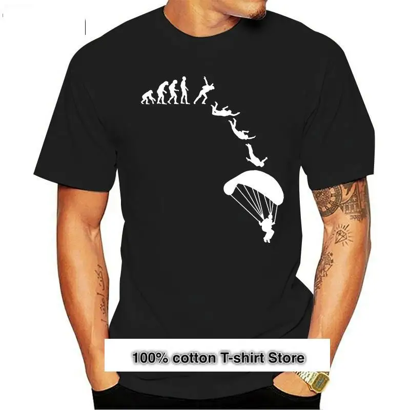 

Camiseta de paracaidismo para hombre, nueva moda, 2018