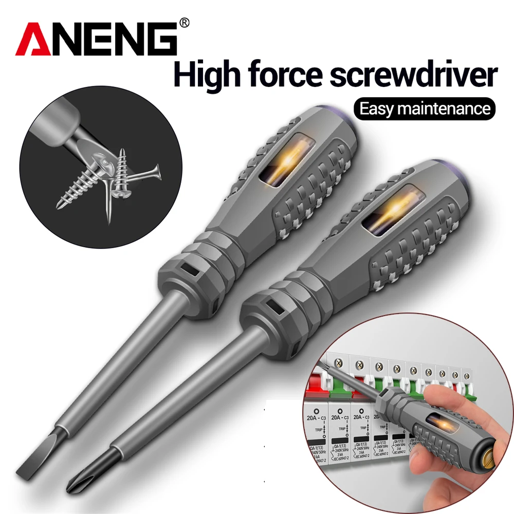 

Электрический тестер напряжения перо электрический отвертка индикатор переменного тока Бесконтактный индукционный тестер карандаш вольт...