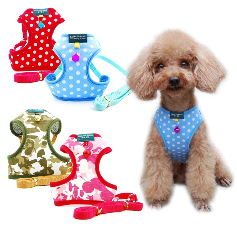 Pet Dog Harness Vest Leash Adjustable Chest Strap Collars Mitated Leather for Small Medium Dogs Accessories |