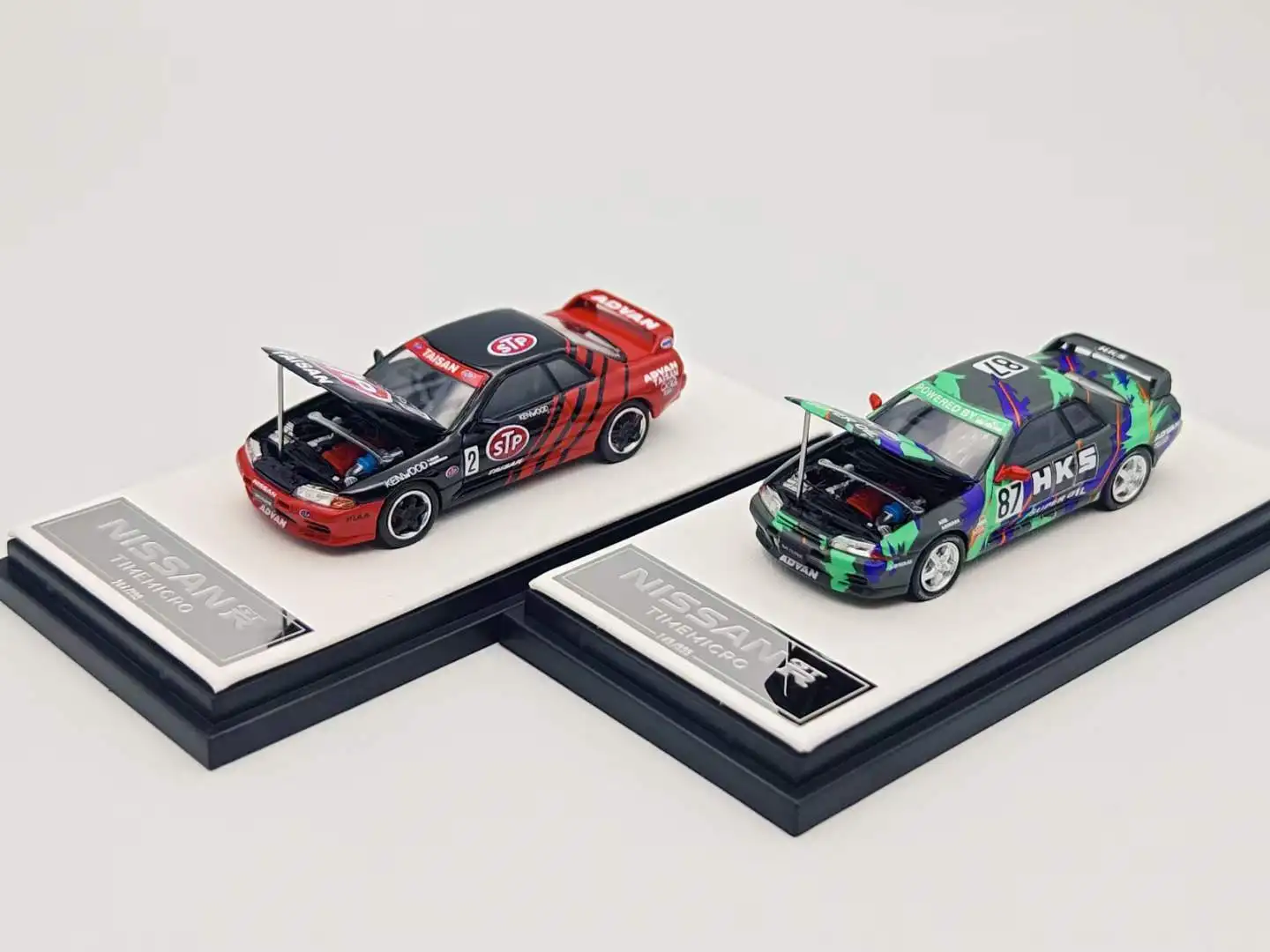 

Новые запасы TimeMicro 1/64 Ni San Gtr R32 ADVAN и HKS, литые под давлением Коллекционные Подарочные автомобили в масштабе 2023