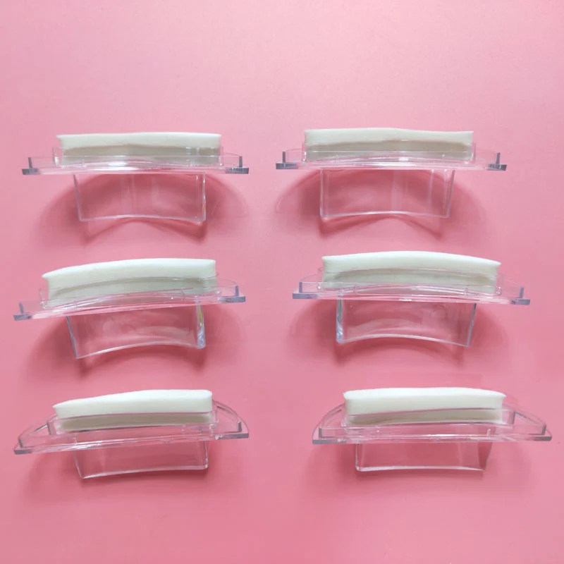 1 пара профессиональный трафарет с губкой для бровей ручкой ленивых быстрый