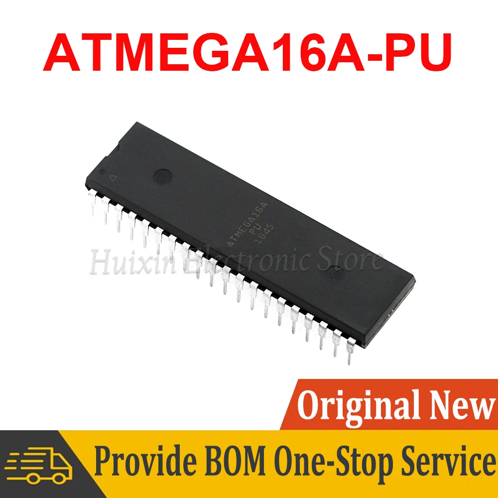 

ATMEGA16A-PU ATMEGA16 ATMEGA16A DIP-40 DIP40 DIP SMD New and Original IC Chipset