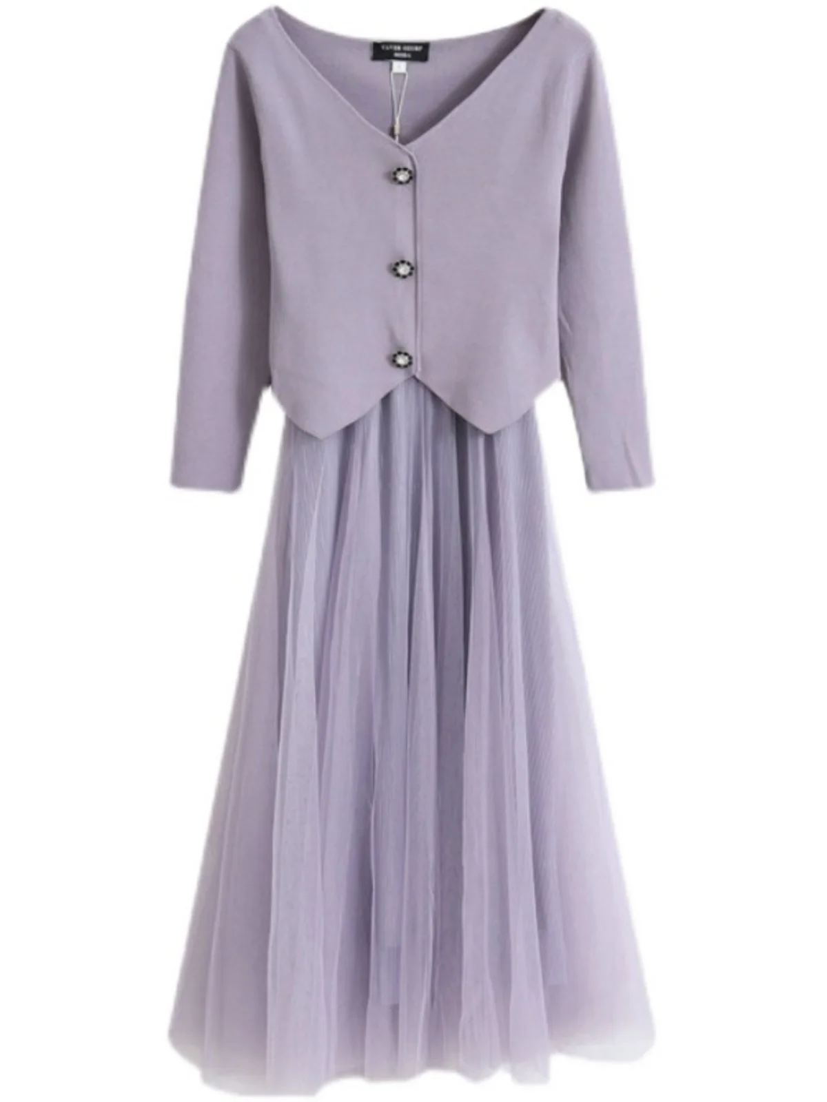 La Chabell Counter оригинальные товары осенний новый комплект из двух предметов вязаное