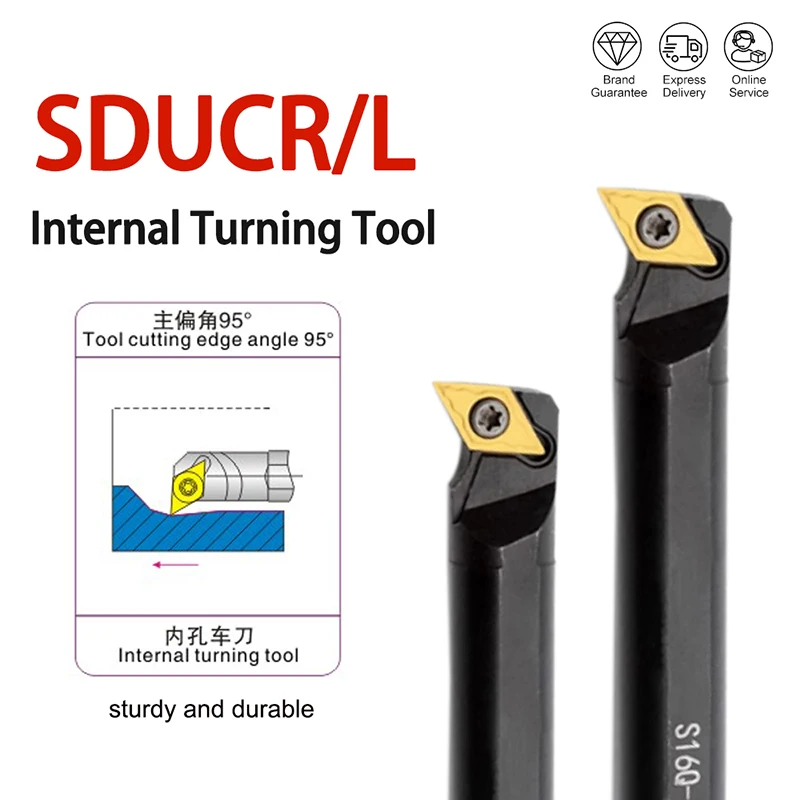 

1PCS S08K S10K S12M S16Q SDUCR07 DUCR11 Внутреннее сиденье ножа для токарного станка с ЧПУ SDUCL07
